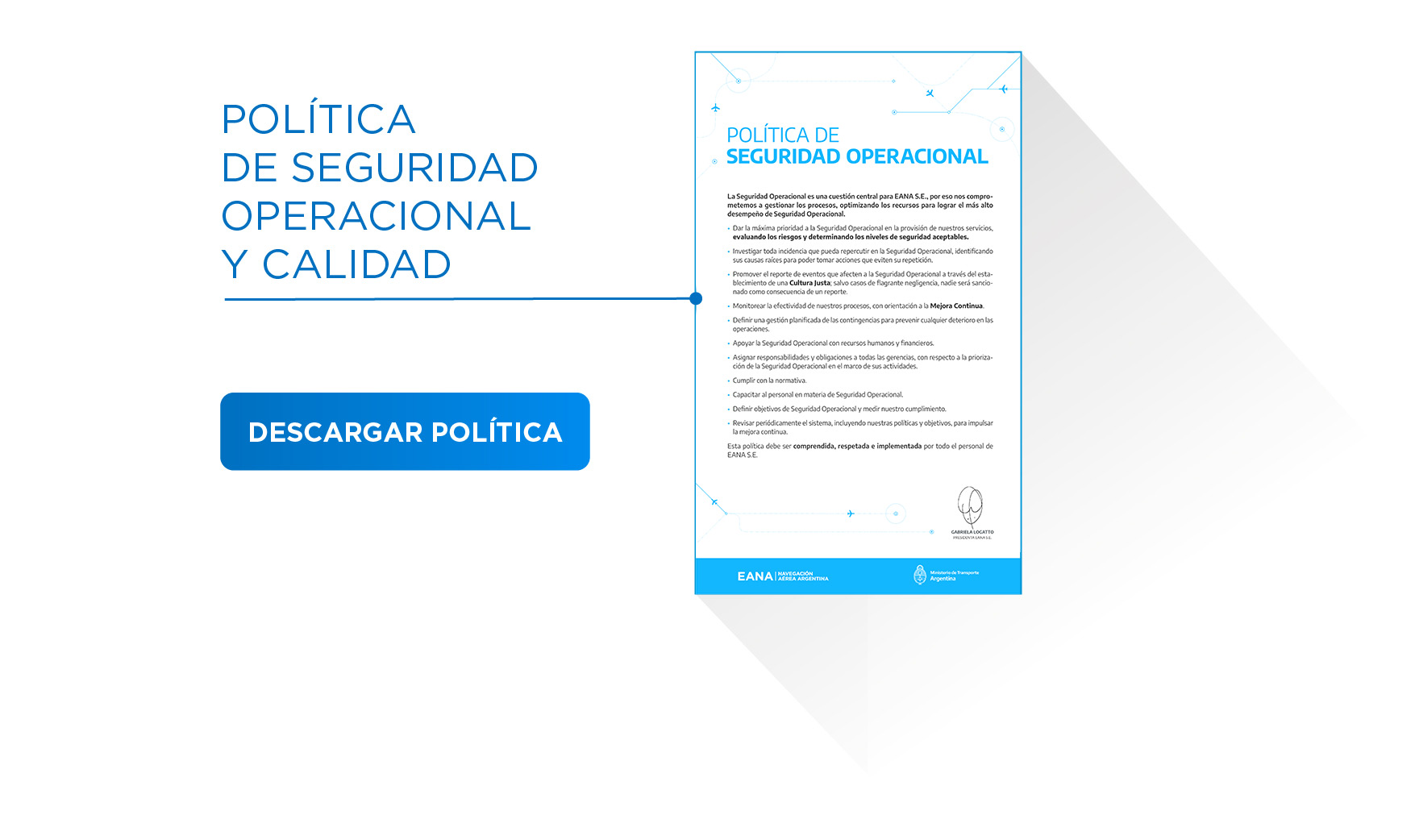 Politica de Seguridad Operacional