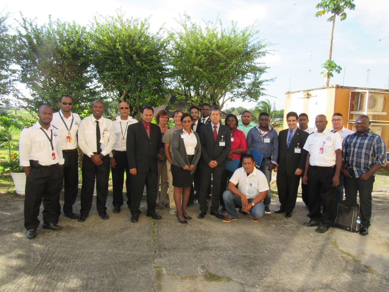 Finalizo el Curso de Operacion y Mantenimiento de la REDDIG II en Guyana