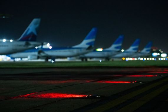 Stop Bars en Aeroparque